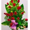 Ramo funeral rosas