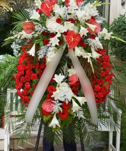 Corona funeral clásica