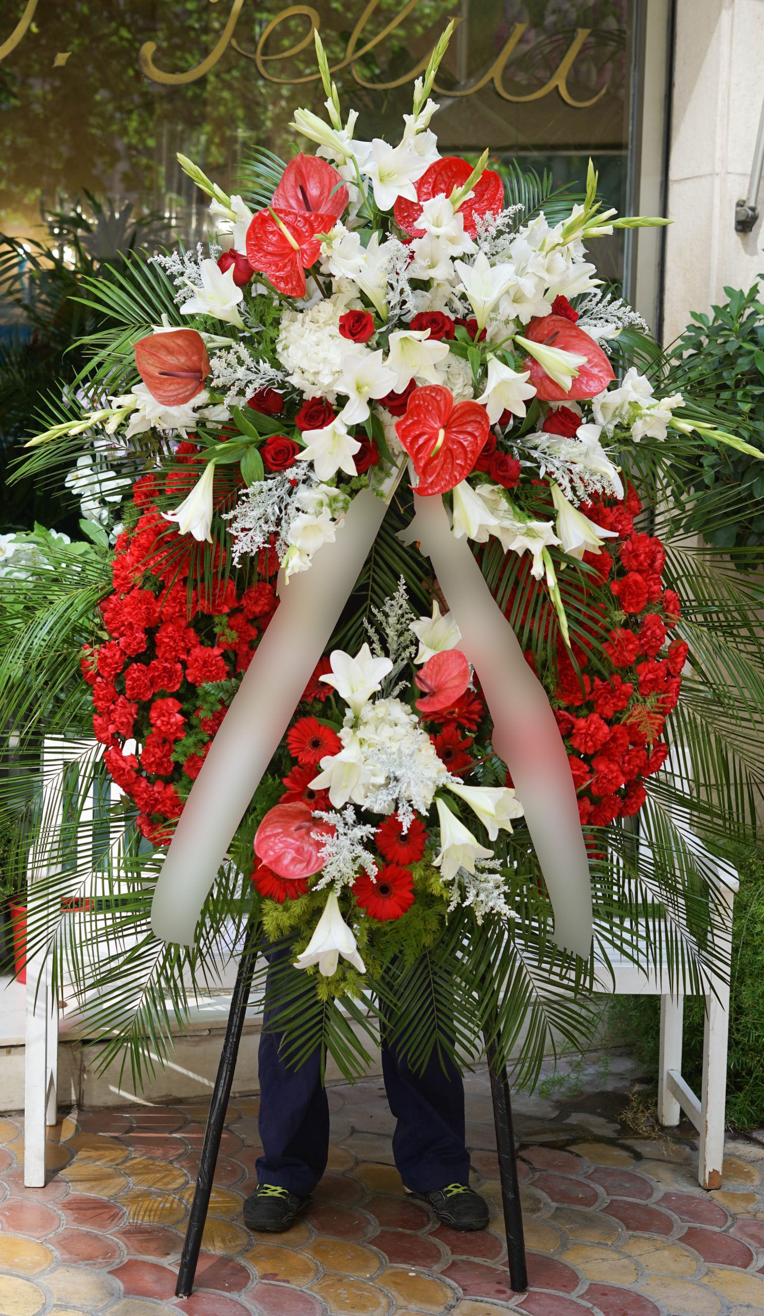 Corona funeral clásica