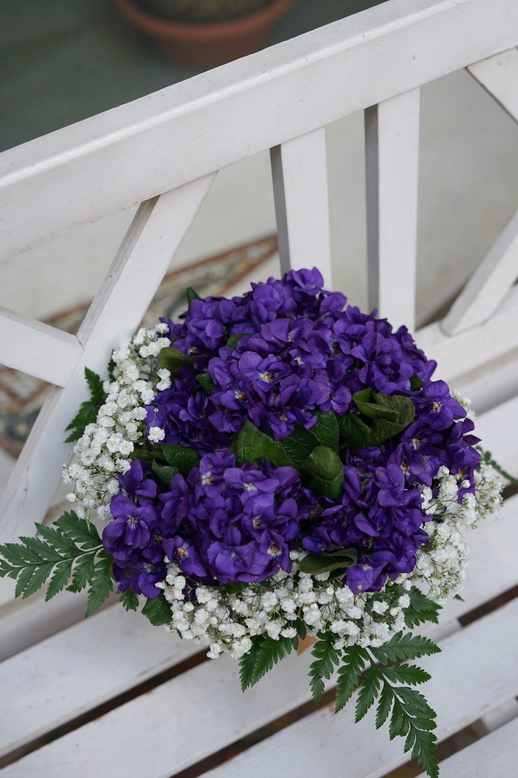 Bouquet de violetas - Imagen 2