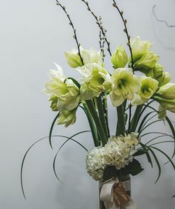 Alternative view of Búcaro amarilis blancos