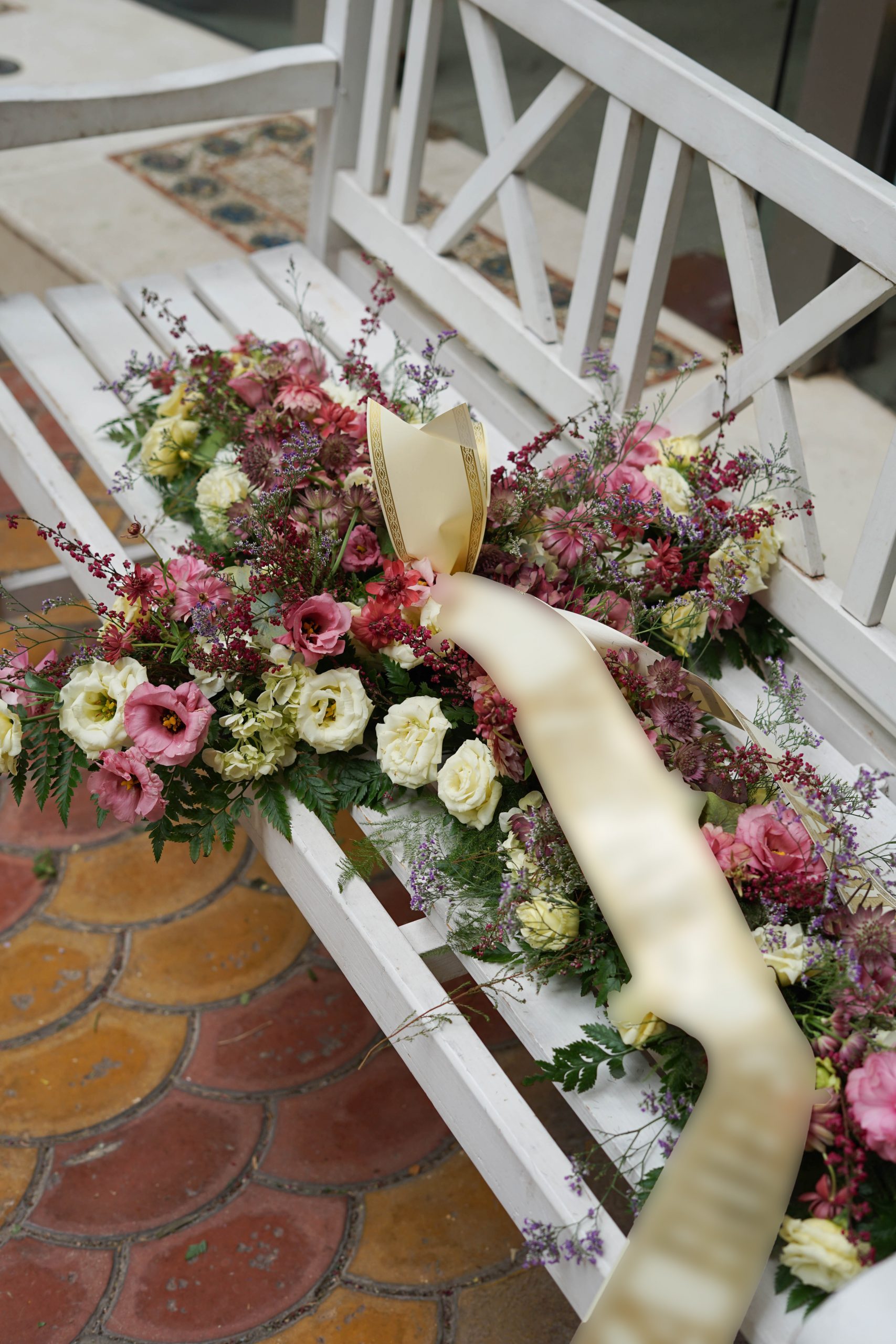 cruz funeraria flores